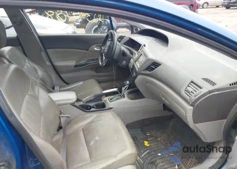 2012 Honda Civic Ex-L from USA, damaged, VIN 19XFB2F93CE339904